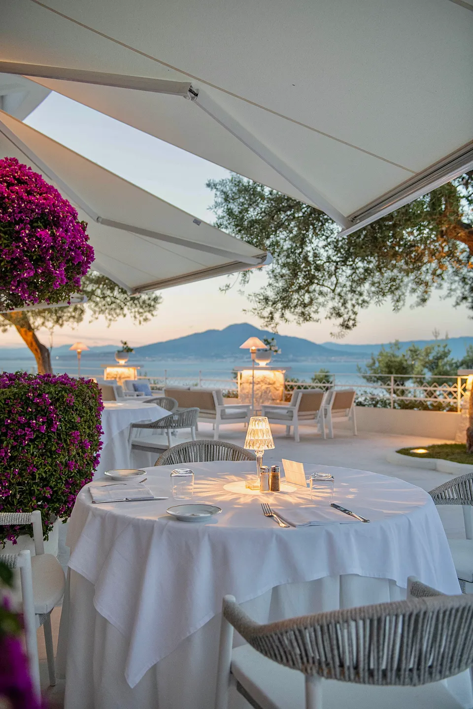 Grand Hotel Aminta — La terrazza al tramonto