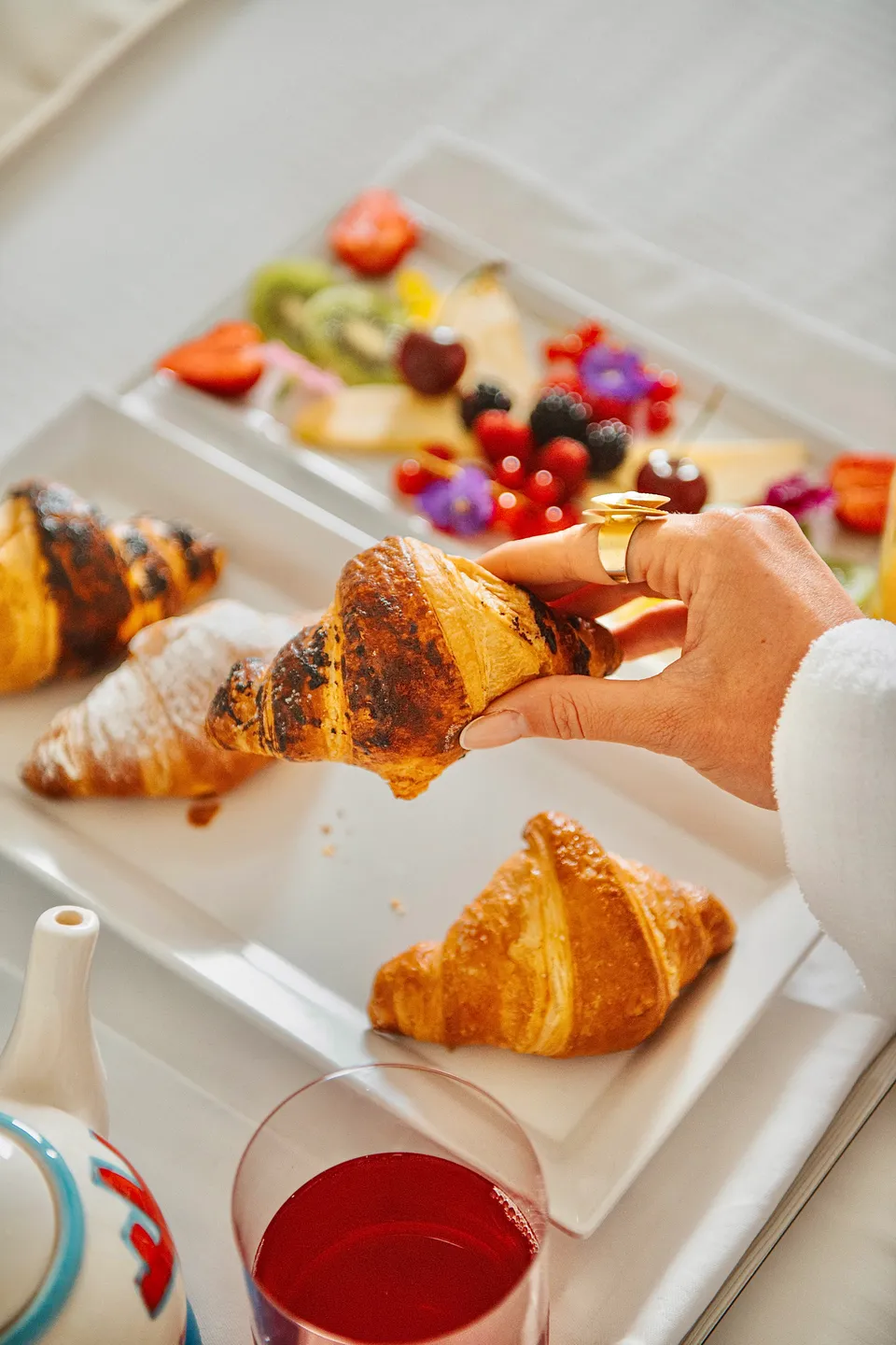 Grand Hotel Aminta — La colazione, servita con cura