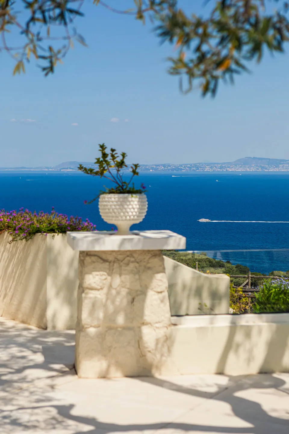 Grand Hotel Aminta — La vista sul golfo