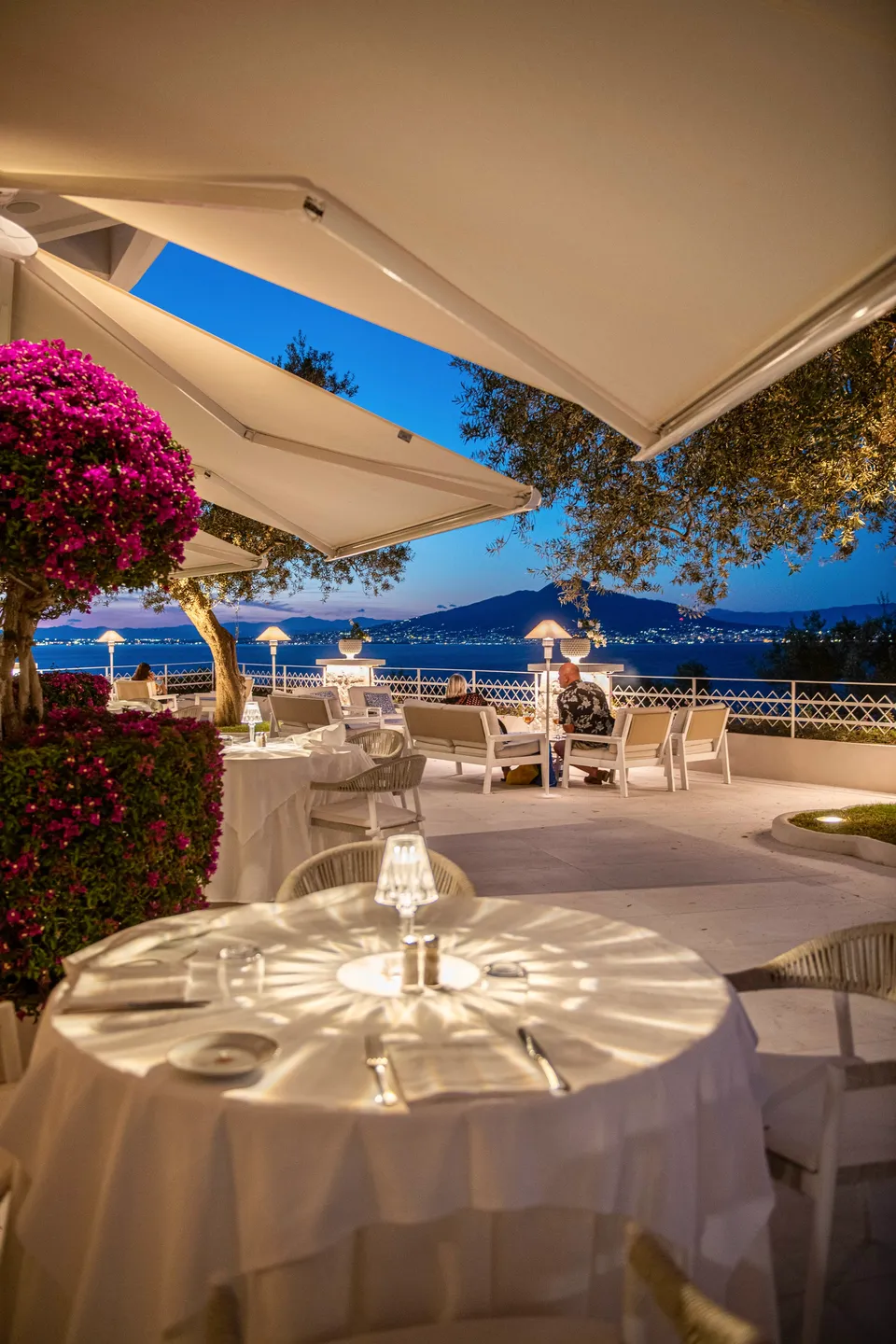 Grand Hotel Aminta — La terrazza nell'ora blu
