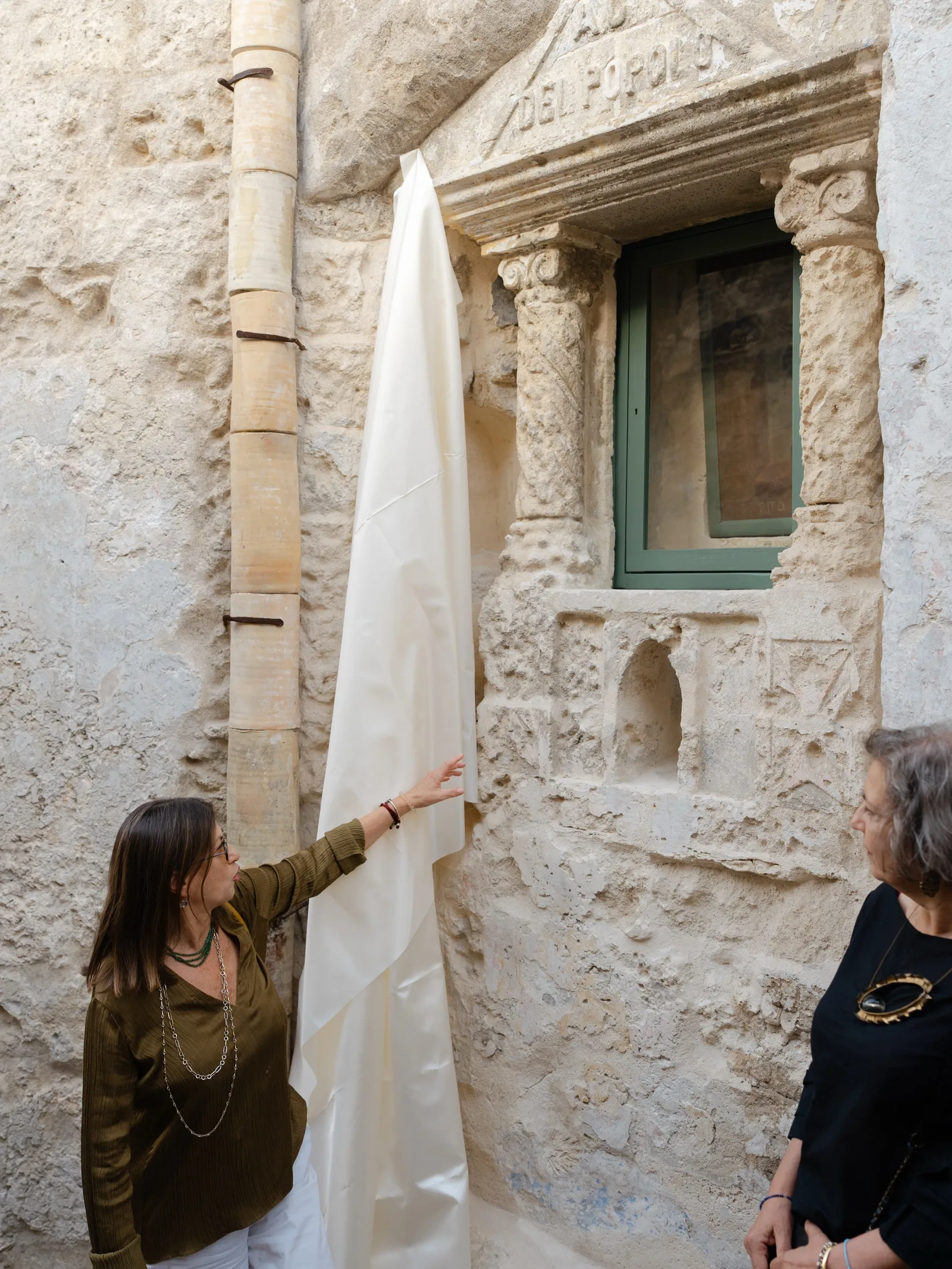 Vetera Matera restituisce al rione l’edicola di Santa Rita · VETERA